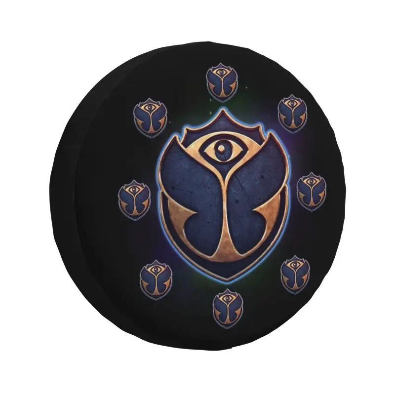 Tomorrowland Logo Spare Tire Cover for Toyota Mitsubishi Suzuki Jeep RV SUV Camper Music Festival Car Wheel Protector Covers