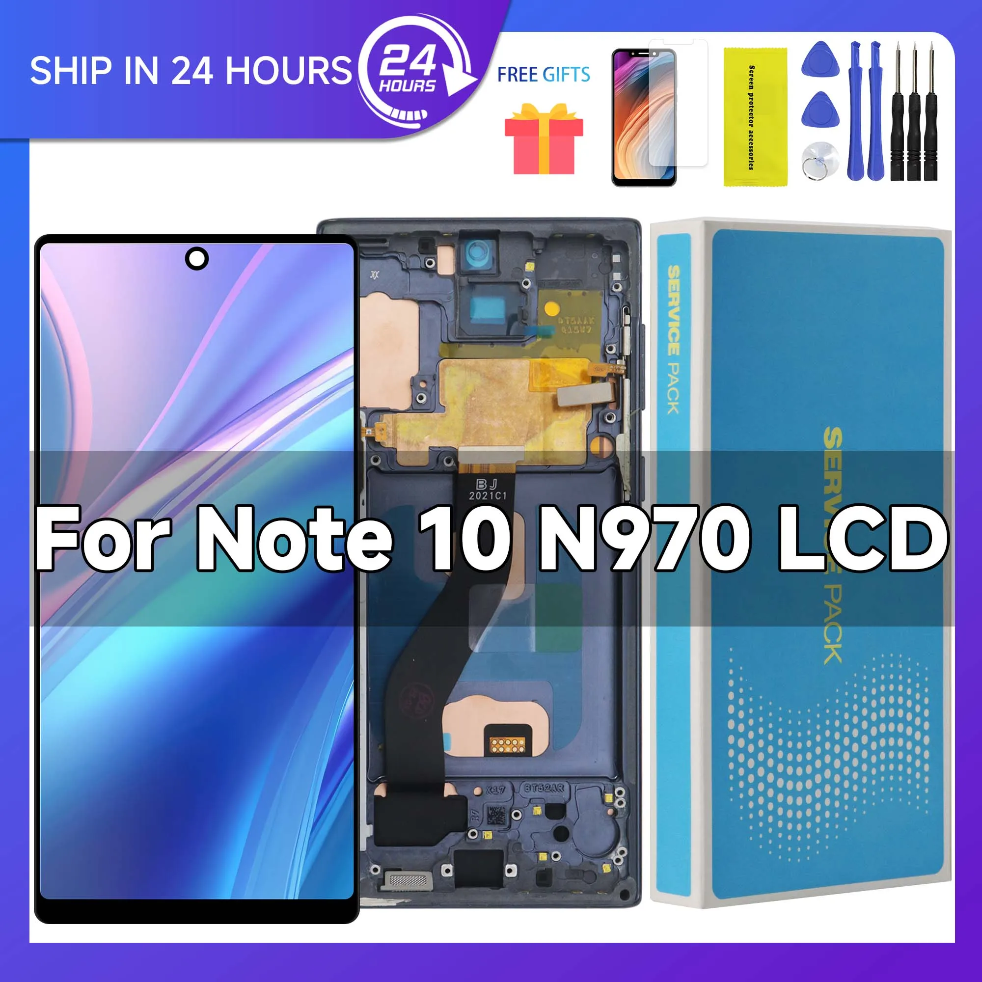 note10-new-tft-for-samsung-galaxy-note-10-n970-n970f-display-touch-screen-digitizer-replace-assembly-with-frame