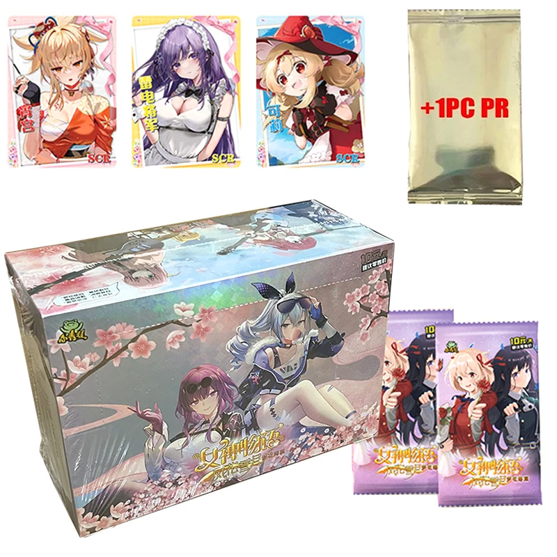 New Goddess Story Collection PR Card 10M05 Anime Game Girl Party Swimsuit Bikini Feast Booster Box  Doujin Toys And Hobbies Gift