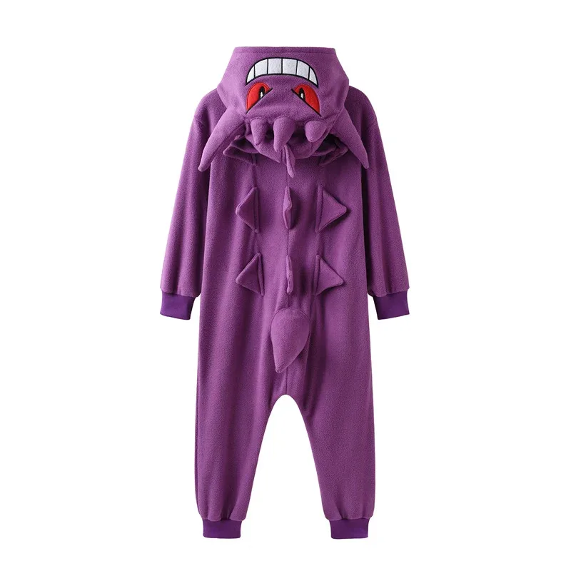 2025 New Children Charizard Onesie For Kids Gengar Kigurumi Umbreon One-Piece Pajama Eevee Full Body Suit Girl Halloween Cosplay
