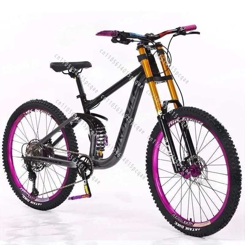 Soft Tail Oil Brake Shock Absorption Mountain Bike 27.5 Inch Downhill Mountain Bike Aluminum Alloy