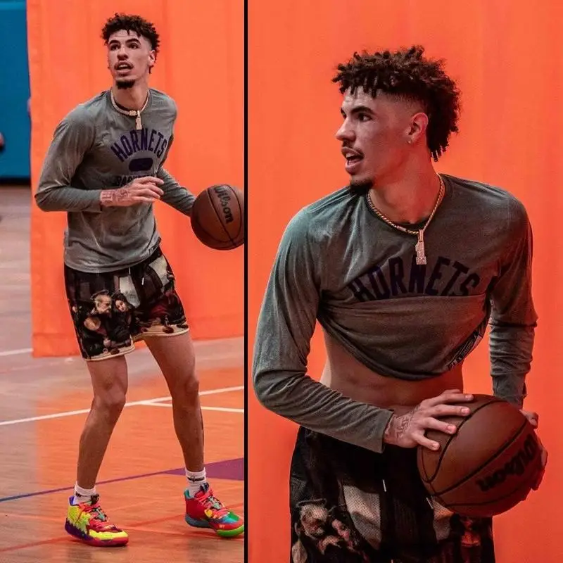 Men's Sports and Fitness Beach Basketball Shorts, Fashionable Breathable Quick Drying Shorts, 3D Printed Quick Drying Shorts