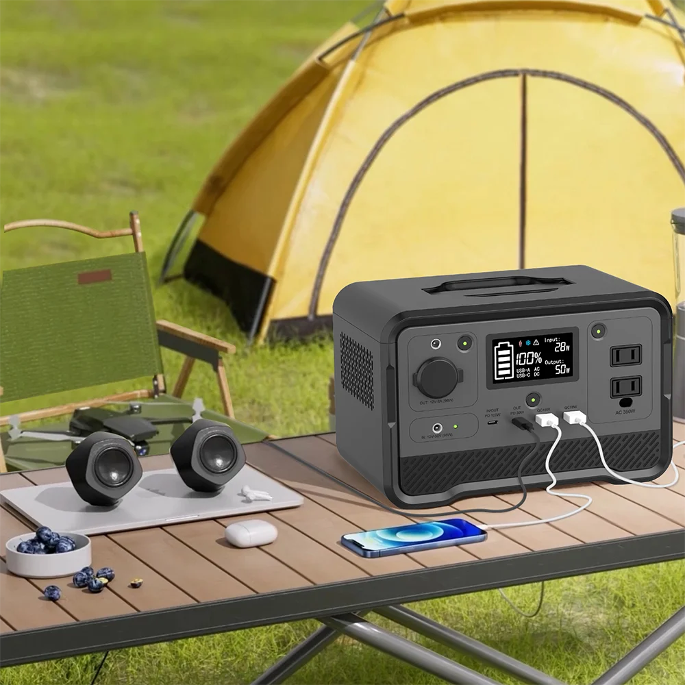 5000W 7.6kWh Off Grid Solar Generator, LiFePO4 Battery Storage System, Home Outdoor Emergency Backup Power