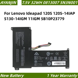 Lenovo Ideapad, 0813007, 7.5v,4300mah,120s,120s-14iap,S130-14IGM,11igm,5b10p23779,2icp4,59, 138,sn3n001用ラップトップバッテリー