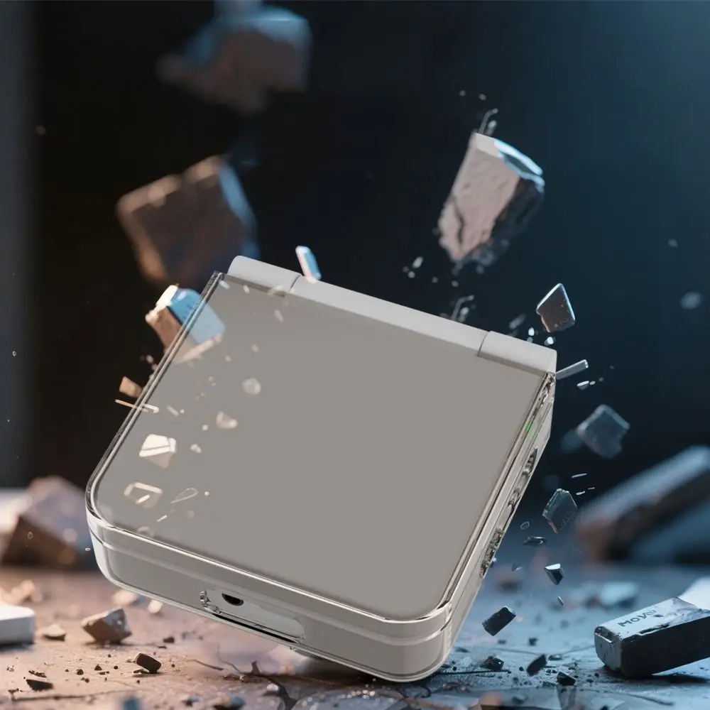 New Protective Case PC Protective Case Full Protection Anti-Scratch Hard Shell Clear Shockproof Housing Cover for Miyoo Flip V2