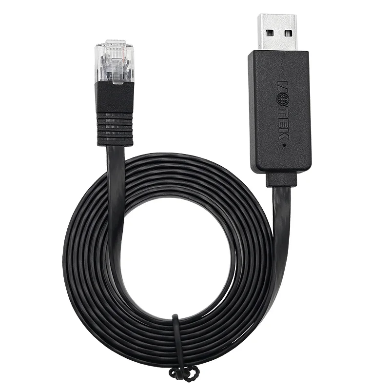 UOTEK 1.5M USB AM to RJ-45 RS232 Console Debug Converter Cable USB2.0 RS-2323 RJ45 Adapter Connector Wire UT-883R