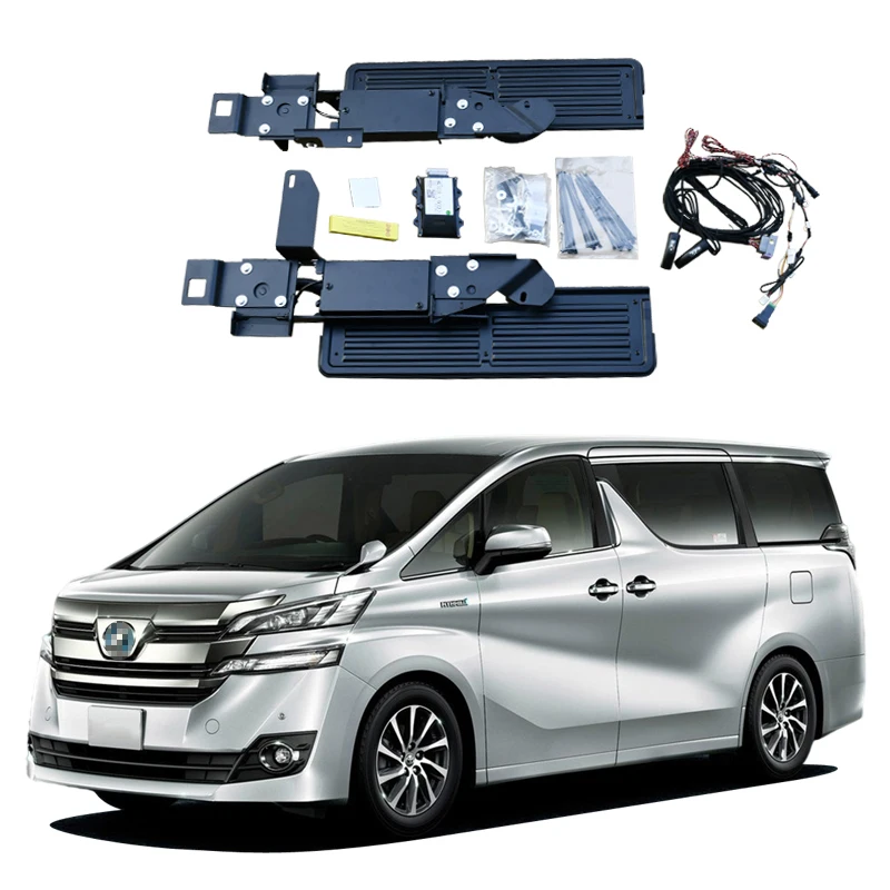 

Electric Running Boards Retractable Aluminum Alloy For Vellfire 2019-2024 Side Steps with Carry Bag