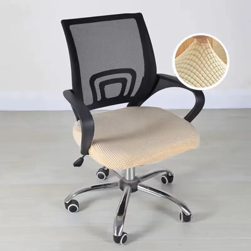 Spandex-Sitzbezüge für Bürostuhl, Schonbezug für Computerstuhl, Sesselschutz, Sitzbezug, elastischer Bürostuhlbezug – Detail 14