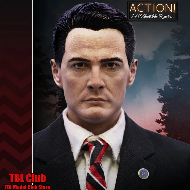 

Deluxe Edition In Stock 1/6 AGENT Dale Cooper Soldier Model Full Set Toys TWIN PEAKS Figure 12" Collectible Moveable Dolls