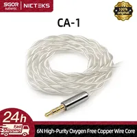 SGOR CA-1 200 Strands High Purity Copper Silver-plated Cable 0.78mm S Pin Connector for Adonis VENUS KZ Krila KZ ZSN ZS10 PRO