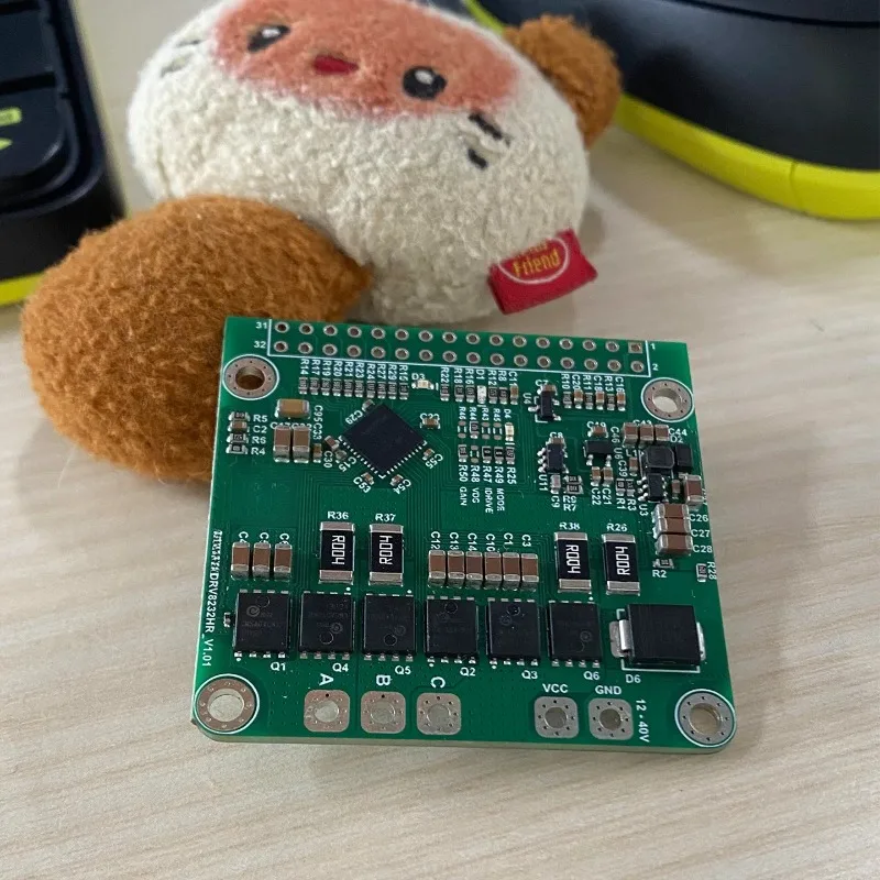 DRV8323 Brushless Motor Driver Board FOC ODRIVE Motor Controller Board DRV8323HR‑V1 50x47mm For BLDC Motor Control Project