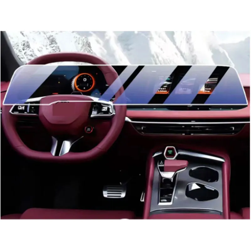 

Автомобильный радиоприемник gps навигация и приборная панель ТПУ Защитная пленка для экрана для MG 7 2023 LCD