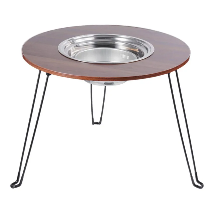

Portable Folding Outdoor BBQ Table Household BBQ Charcoal BBQ Outdoor Garden Furnace Tea Table