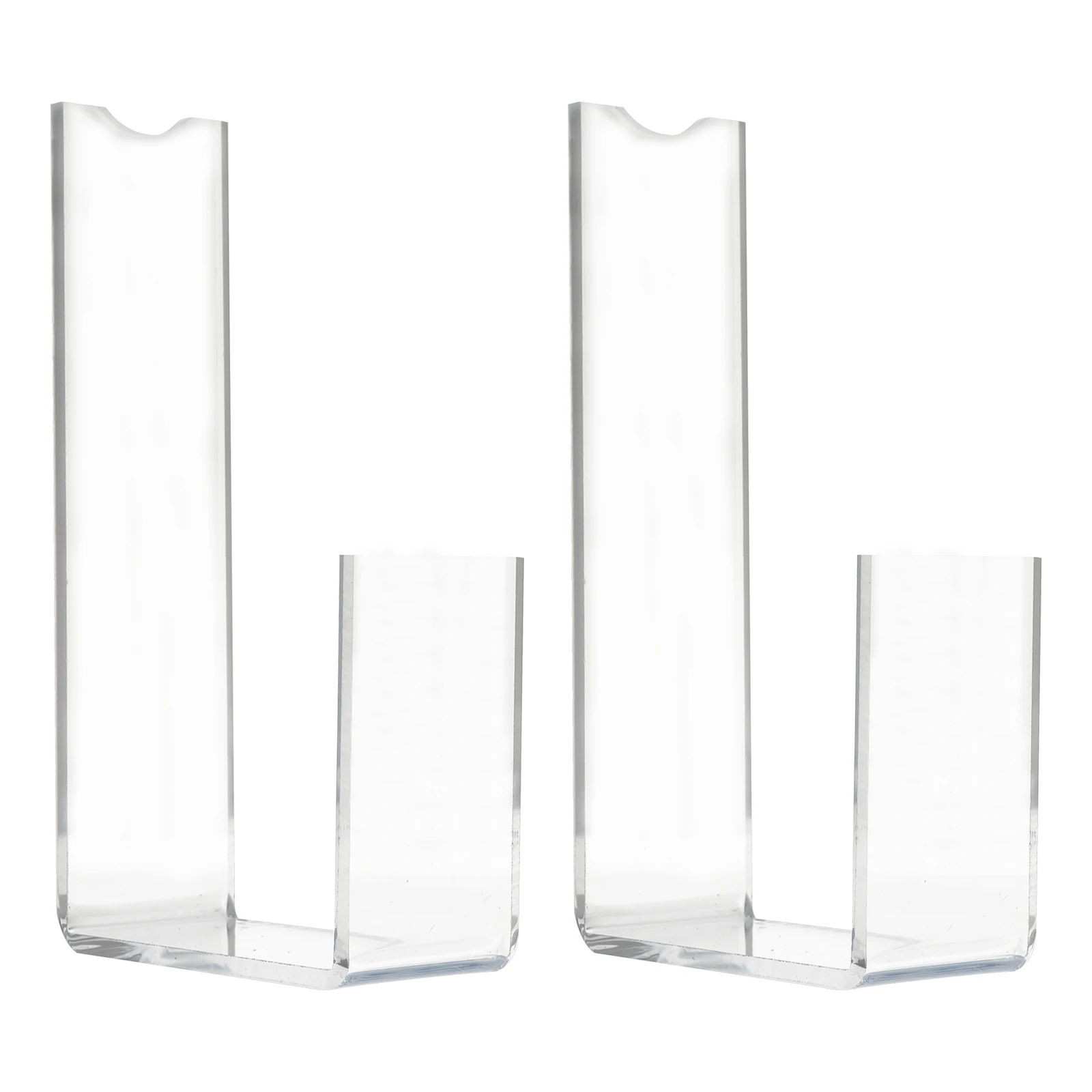 

2pcs Shoe Display Stand Small Rack for High-heeled Shoes Acrylic Sneaker Shelf Practical Storage Solution
