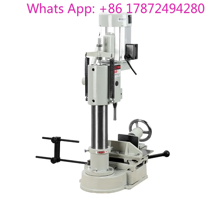 MK361A 750W/1200W Mortiser Mortising Machine Woodworking Tenoning Machine Punching Square Drilling Hole Machine