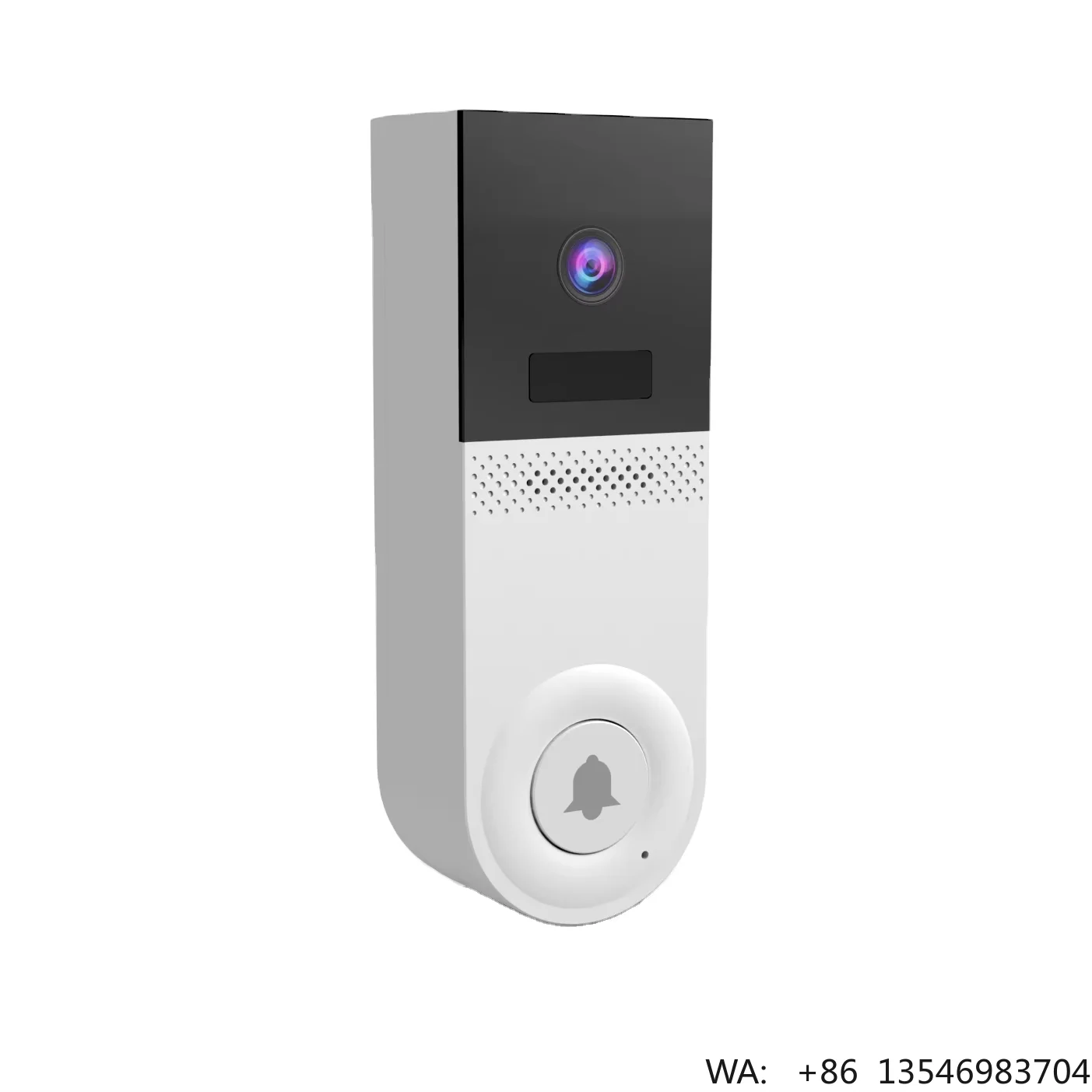 Ubox Smart Home Security 1080P Mini Camera Infrared Night PIR Detection IP65 135-Degree View Field Two-Way Wifi Video Doorbell