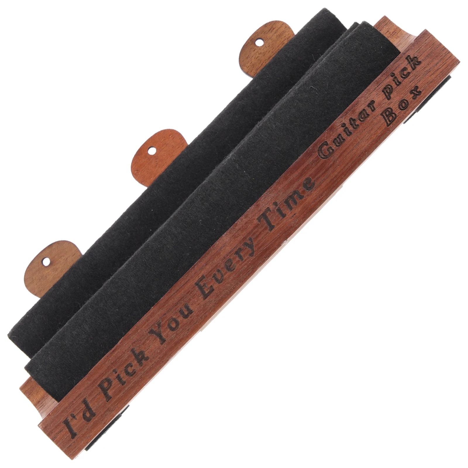 

Guitar Wood Holder Storage Case Portable Rack Shelves for Picks Guitar Accessories Thick Smooth Edge Design