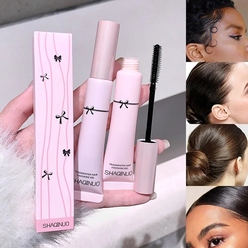 SHAQINUO Flyaway Hair Finishing Stick Anti Frizz Broken Hair Styling Gel Non Greasy No Hardening Sleek Ponytail Hair