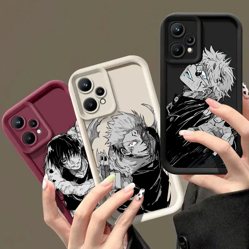 

Jujutsu Kaisen Yuji Kugisaki Anime Phone Case For Realme 8 9 11 14 12 13 Pro Plus C35 C21Y C53 C55 C63 C65 C67 C71 C75 GT6 Cover