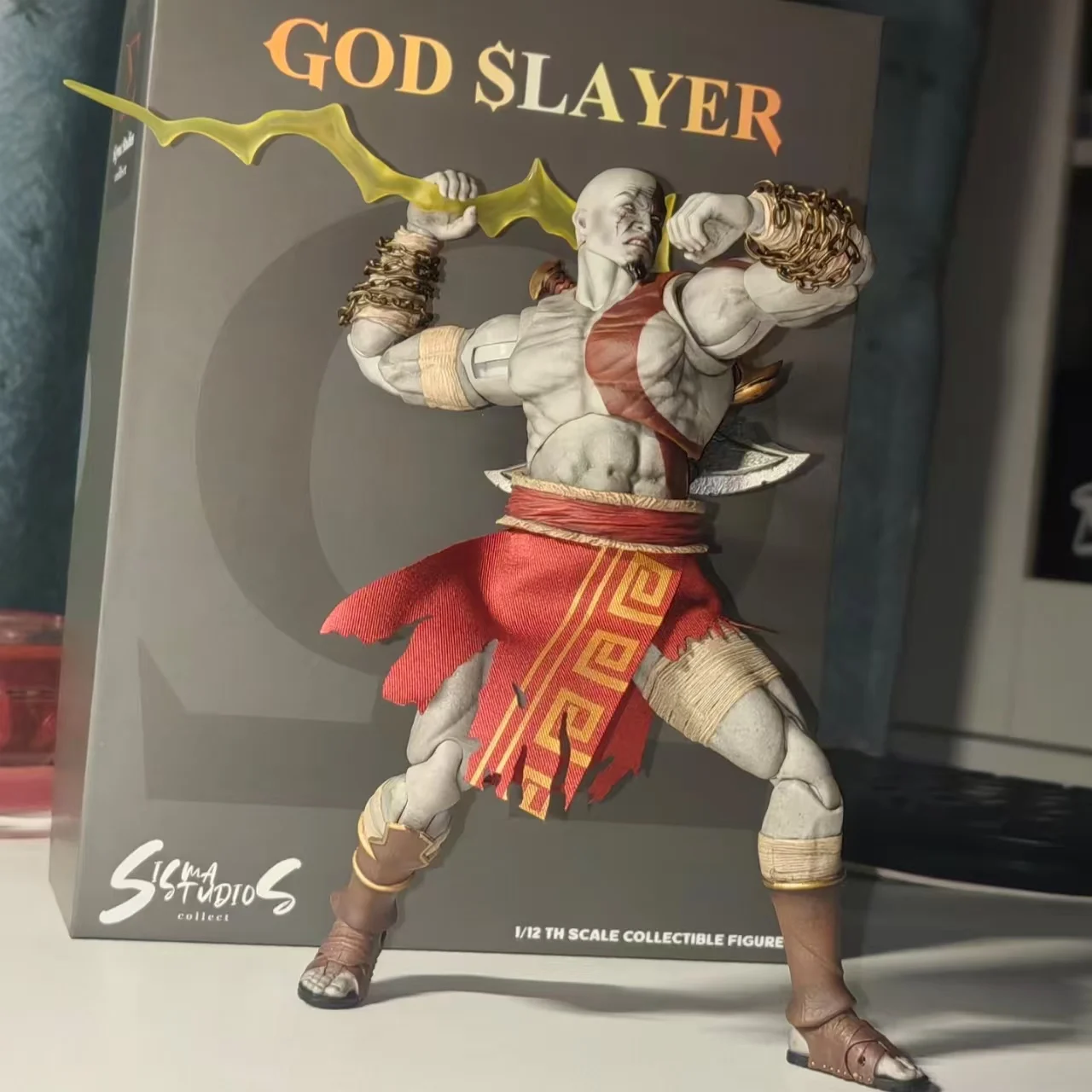 In Stock Sigma Studios God Slayer 1/12 Joint Movable Doll Gow-01a Action Anime Figures Collect Model Ornament For Fans Gift Toy