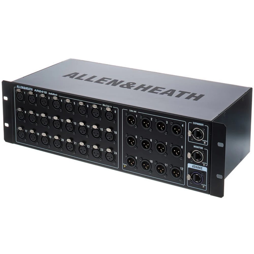 Allen & Heath AR2412 Remote Audio Rack 24x12