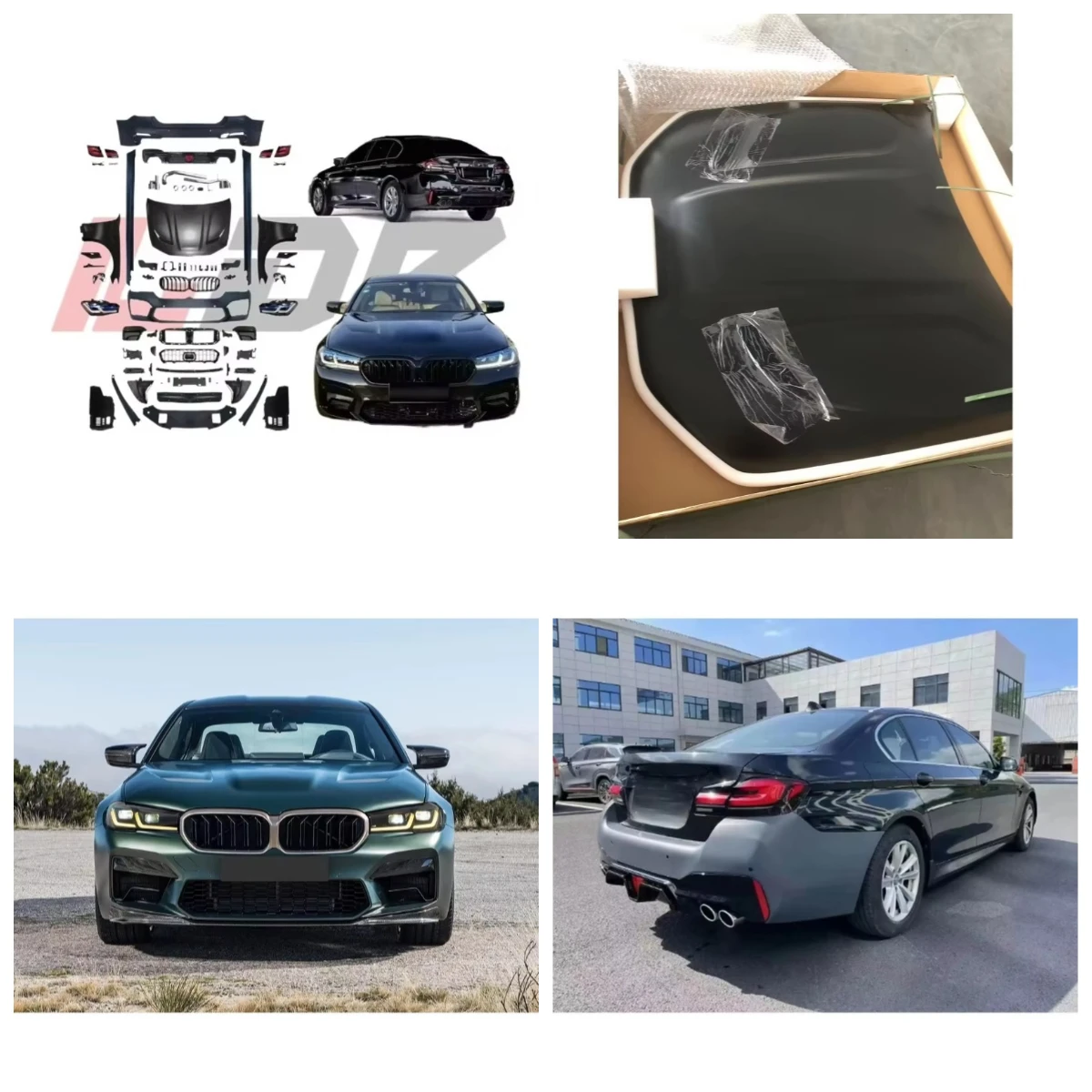 

Комплект для тюнинга Stlf 5 Series F10 (2011-2017) в стиле G30 M Power CS с синими светодиодными фарами