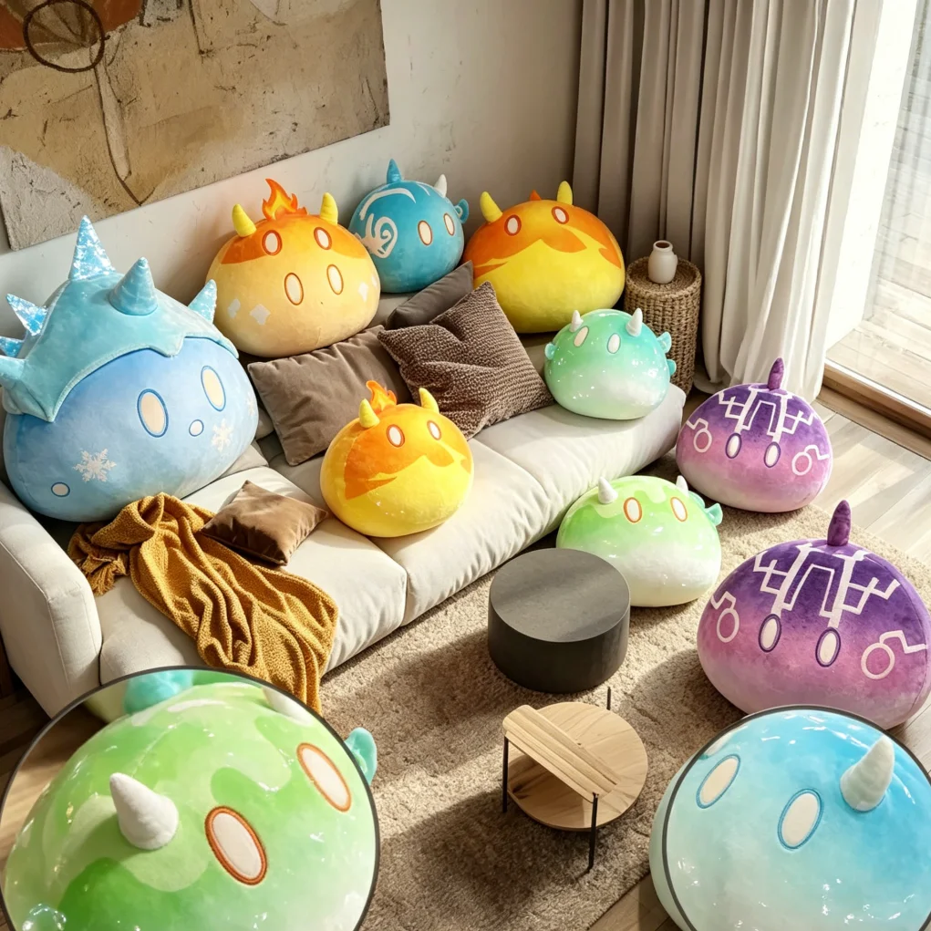 Soft Funny Throw Pillow Cute Cushion for Couch Bed Office Chair Anti Slip Machine Washable Home Decor Gift for Her Living Room C