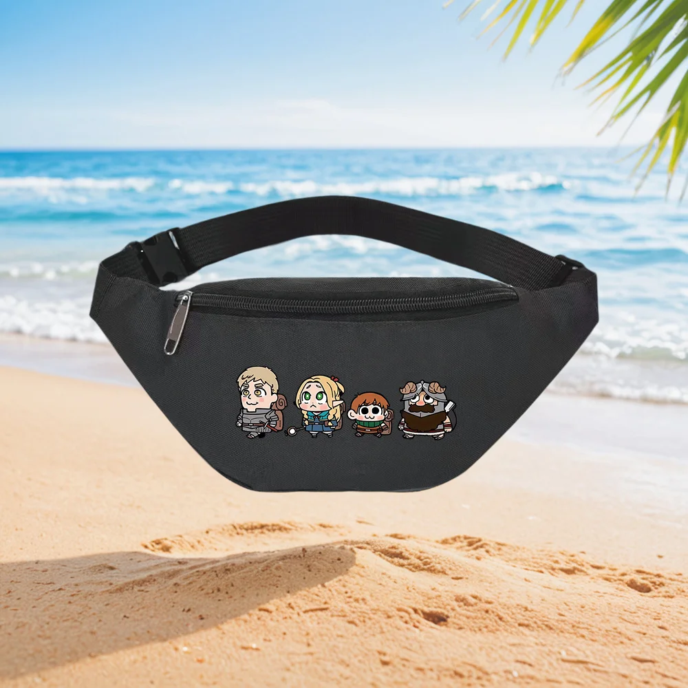 

Cute Cartoon Characters Adventure Waist Backpack Crossbody Chest Bag Street Casual Sporty Fashionable Simple Unique Printed Desi