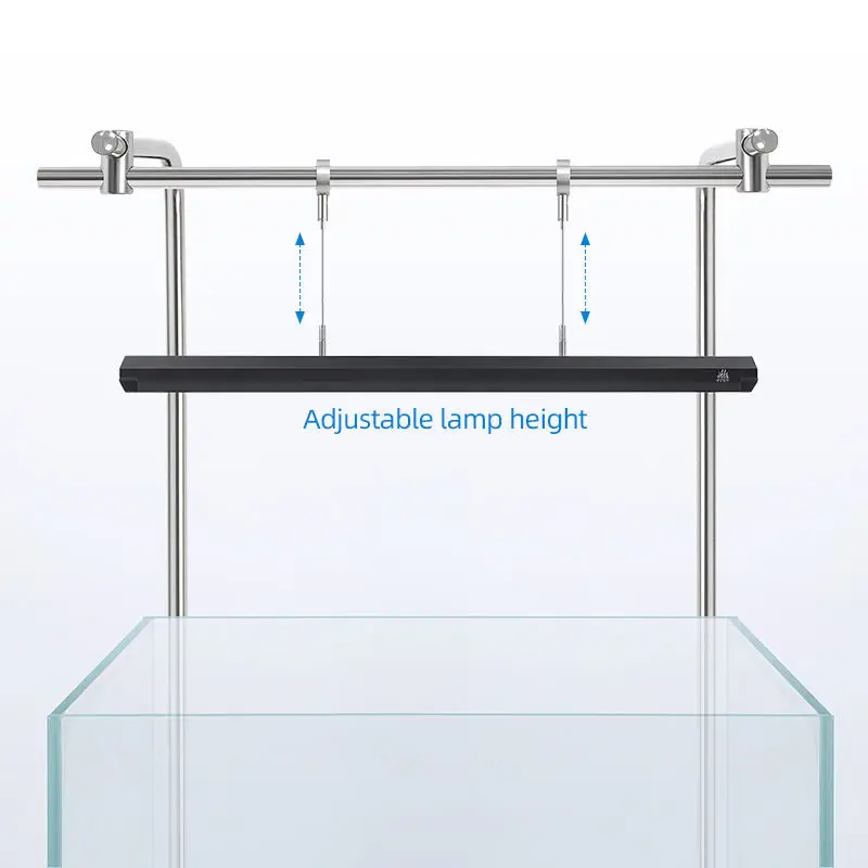 Week Aqua Back Style Bracket DJ-H Series Stainless Aquarium Light Hanger Bracket Aquarium Fish Tank Stand