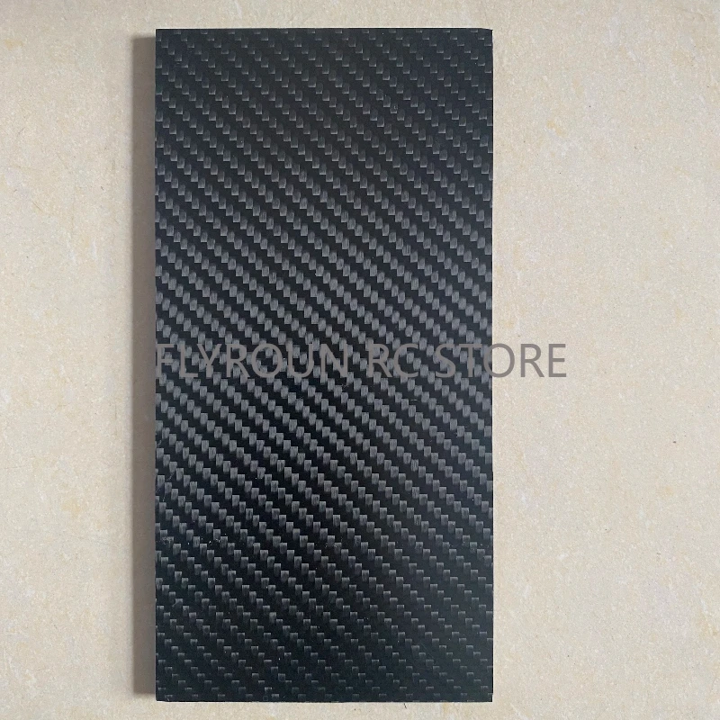 1pcs 100mmx200mm 3K High Hardness Carbon Fiber Sheets 100% Pure Carbon Panel Board 0.5mm-5mm Thickness Carbon Fiber Model Materi
