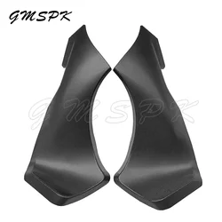 ABS plastik boyasız siyah ön tüp yan hava kanalı kapak Fairing kaputun Fit için KAWASAKI Ninja ZX6R ZX636 2005 2006