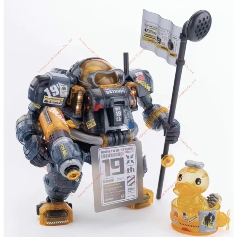 متوفر في المخزون مجموعة ألعاب Sunsky 68000 Spartacus للذكرى التاسعة عشرة من Black Warrior IP Mecha