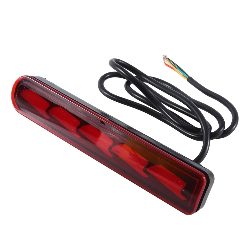 Car Rear Bumper Light For Toyota FJ Cruiser 2007-2017 US Version Reflector Turn Signal Light Stop Brake Lamp Red