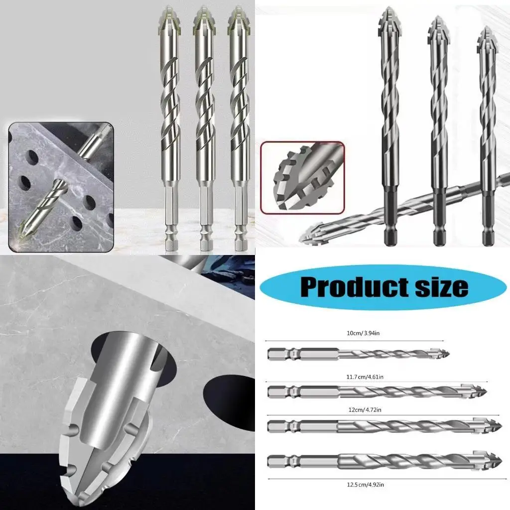 

652F Easy to Install Eccentric Drill Bit Compatible for Various Power Tool for Seamlessly Between Tasks Tool