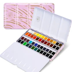 Paul Rubens YOULAN Watercolor Paint Set, Artist Grade Water Color Paint, Good Lightfastness Travel Watercolor Pigment