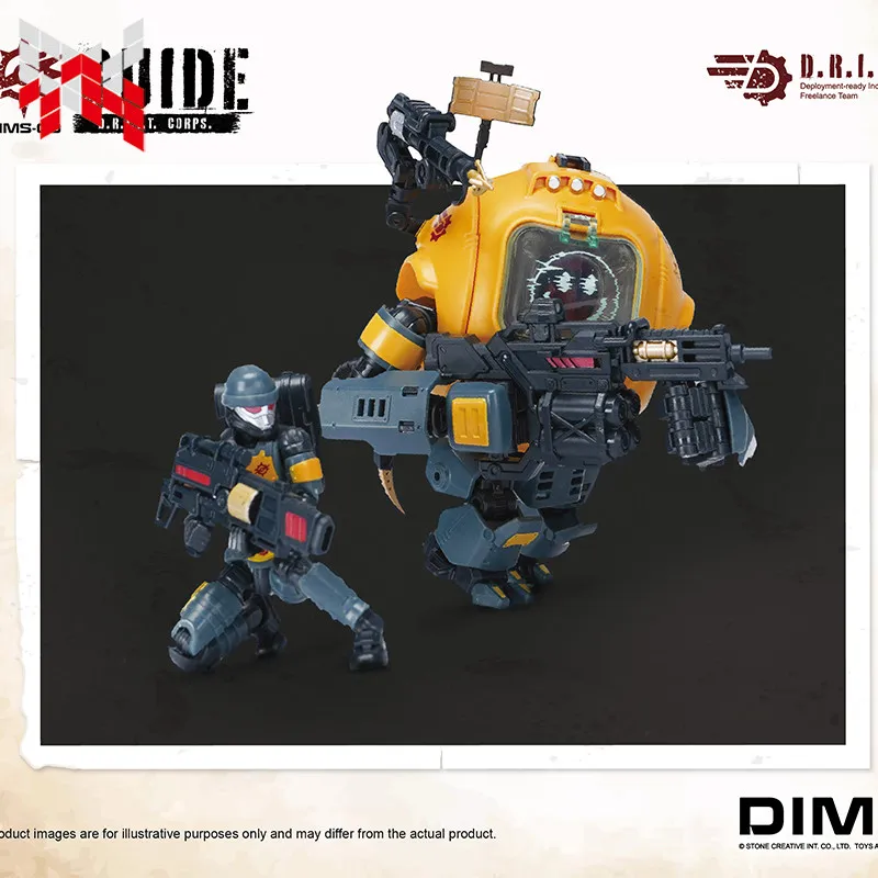 

D.R.I.F.T. CORPS DIMS-00 TA 1/18 Scale Drift Guide Mech Action Figure With Replaceable Weapons Collectible For Mecha Enthusiasts
