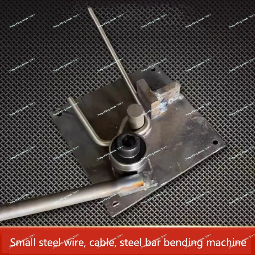 1-8mm Manual Steel Bar Bender Portable Construction Building Bending Machine Rebar Bending Tool Deformed Rod Folding Machine