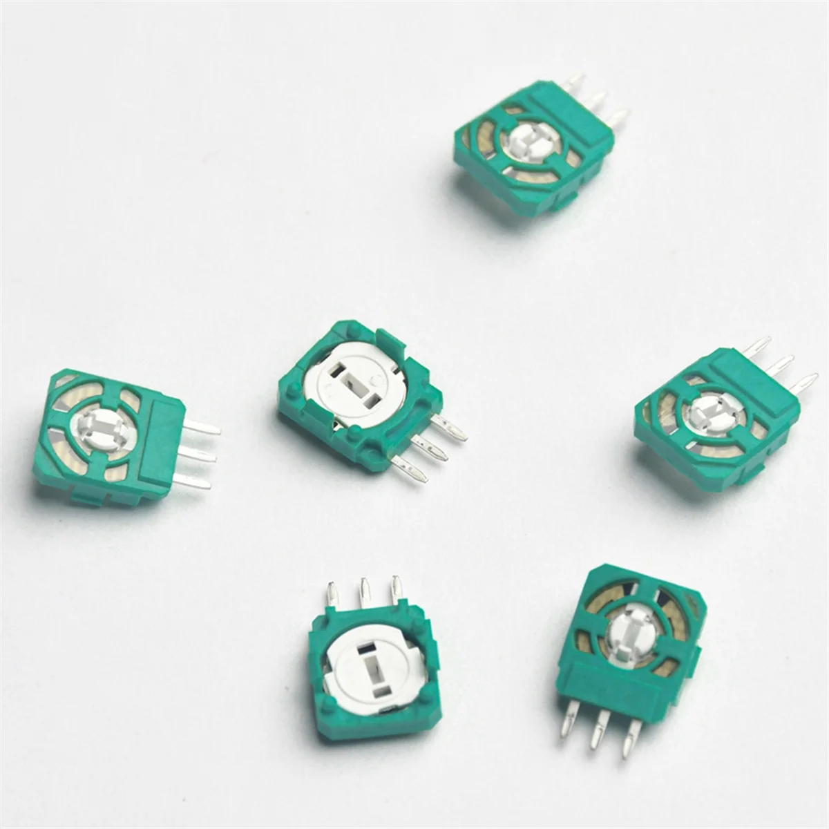 Kit de módulo de sensor de potenciômetros de joystick, 100 peças para controladores 10k, resistores de eixo de polegar 3d, peça de reparo