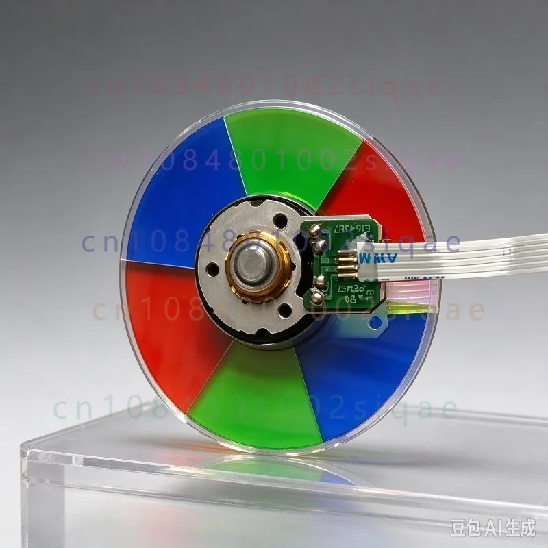 1PCS Genuine for Mitsubishi WD-60738, WD-73838, 65838, 60C10, WD82-838 projector color wheel
