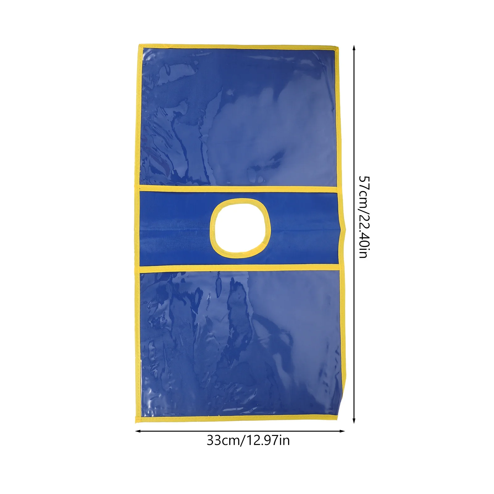 Traffic Cone Sleeve Safety Sign Durable Lightweight PVC Oxford Cloth Message Pocket Outdoor Activity Warning Signal Caution