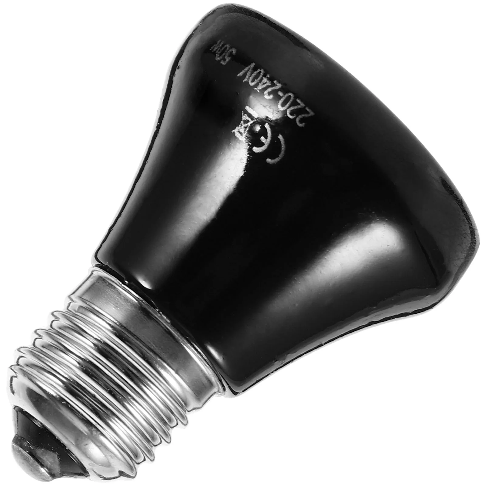 

50W Ceramic Heating Lamp Reptile Heat Bulb Consistent Warmth Durable Reptile Heat Light Heating Lamp Bulb Winter Heated Mat