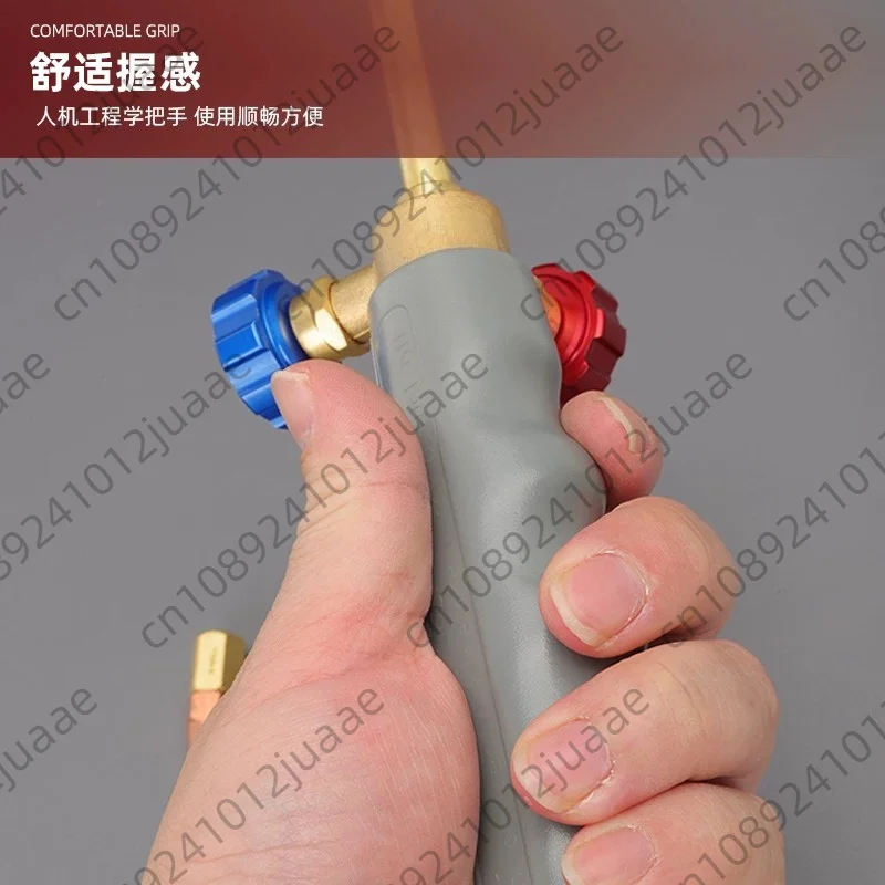Air conditioner copper pipe cutting gun shooting suction oxygen welding gun handle refrigerator fire welding gun