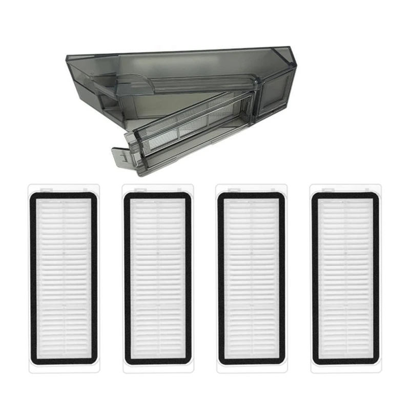 Peças sobressalentes para aspirador robótico, Acessórios, Caixa de pó, Filtro Hepa, Acessórios, Dreame X20 Pro Plus, L20 Ultra