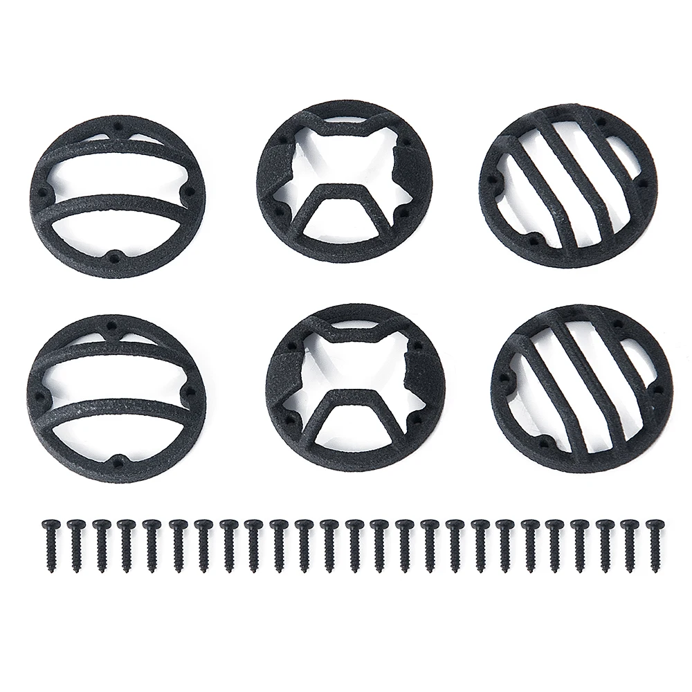 AXSPEED 6Pcs Nylon Headlight Guards Cover for Axial SCX10 III AXI03007 JEEP Wrangler AXI03006 Gladiator 1/10 RC Crawler Car Part