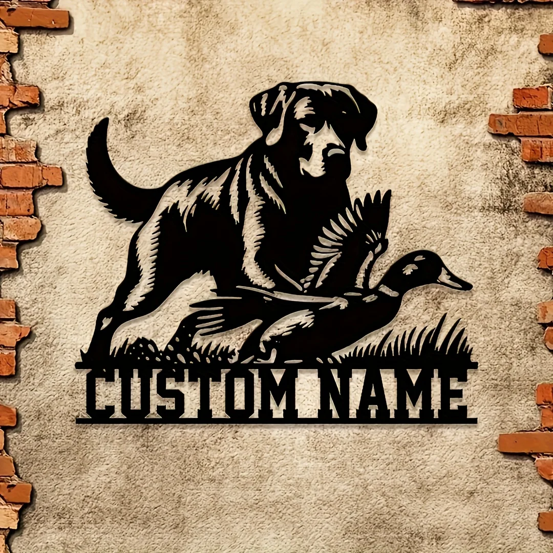 งานศิลปะโลหะติดผนังรูปเป็ดลาบร - Hunting Dog Outdoor บทวิจารณ์และราคา