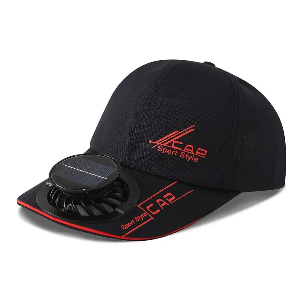 New Breathable Solar Fan Hat Built-in Fan​​ Sunshade Fan Hat​​ Quick Dry Sun Protection Baseball Cap Summer