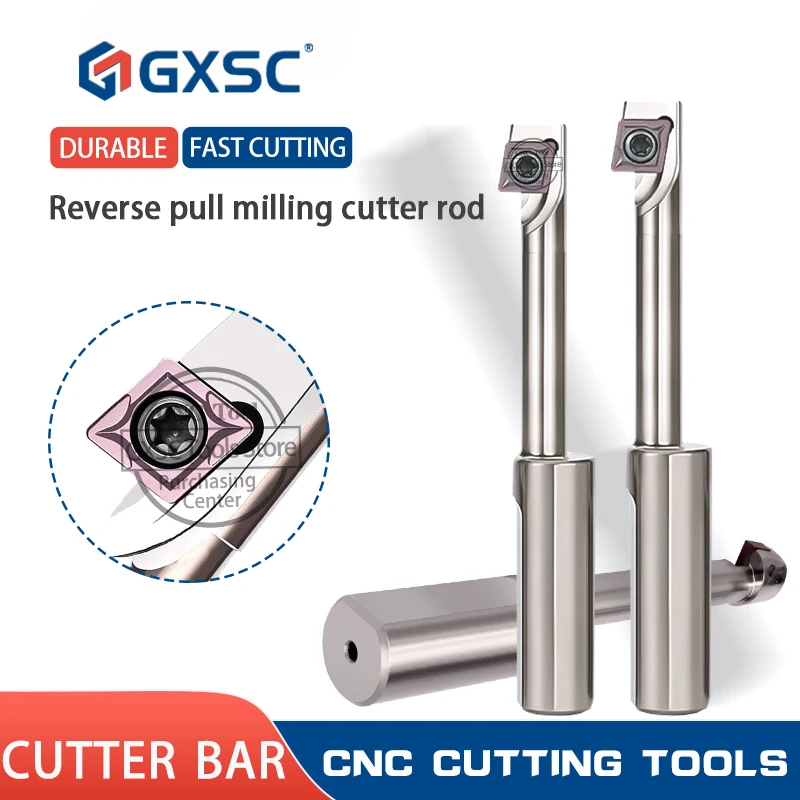 M10-1810-C16 M16-2617-C20 M24-4025-C25 180 Degree Reverse Pull Countersunk Milling Cutter Rod CCMT06/09 CNC Lathe Turning Blades