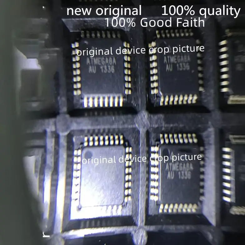 ATMEGA8A-AU ATMEGA8A  New Original 100% Quality 8-bit Microcontrollers - MCU  8KB, 512B EE 16MHz 1KB SRAM