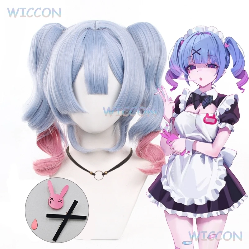 

Mikuu Cosplay Hairpins IN STOCK Headwear Mikku Rabbit Hole Cosplay Women Halloween Party Roleplay