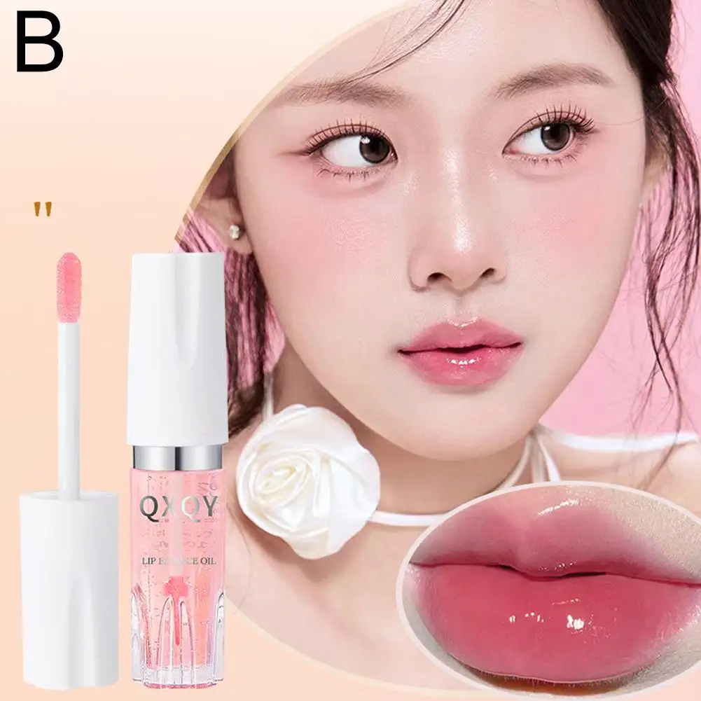 4ml Moisturizing Color Changing Lip Balm Warm Change Easy Lip Moisturizing Color Oil Pearl Long-lasting Shiny Gloss Lip J6g9